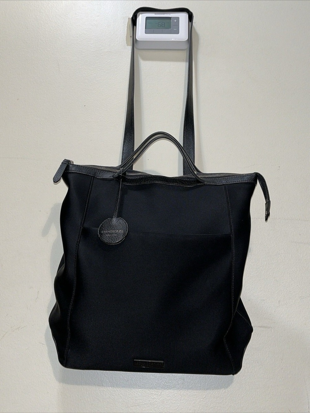 Cole Haan Black GrandSeries Logo Tote